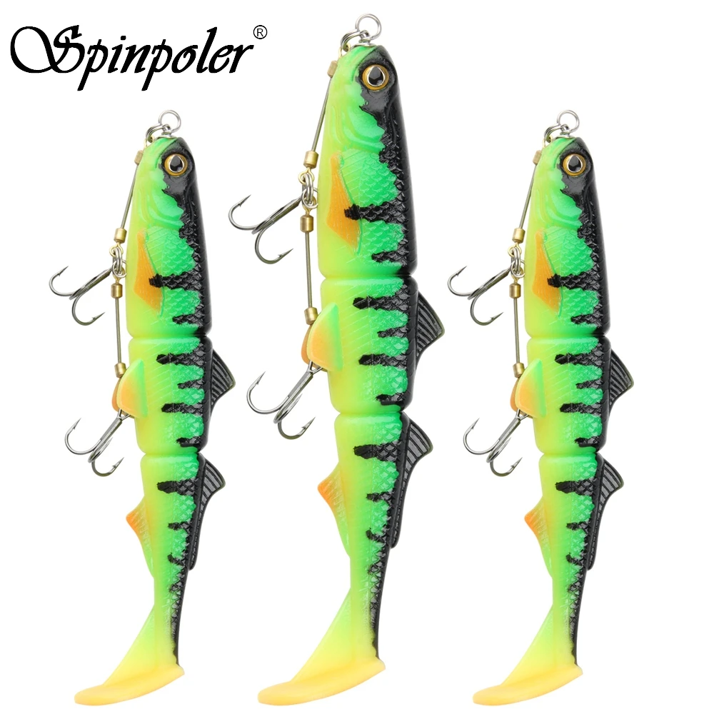 Fishing Lure Jerkbait - Spinpoler brochet Stinger plate-forme crochet système