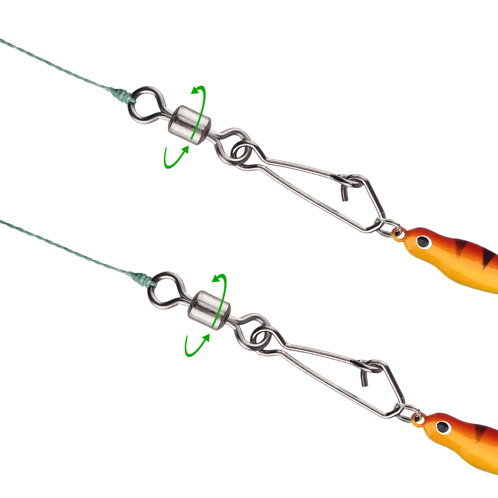 Fishing Lure Accessories - DNDYUJU 30PCS Connecteurs de leurres de
