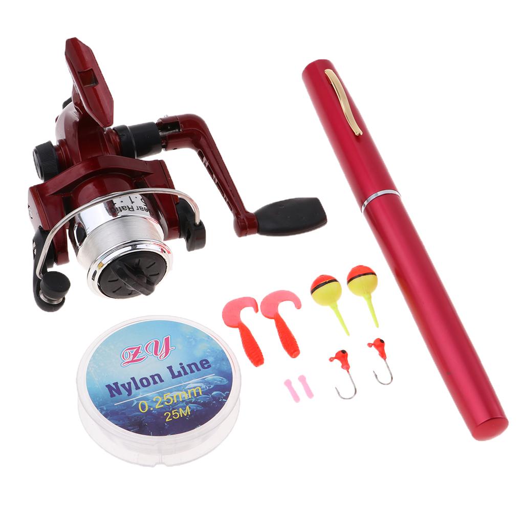 Fishing Lure Jig - Mini canne à pêche de poche