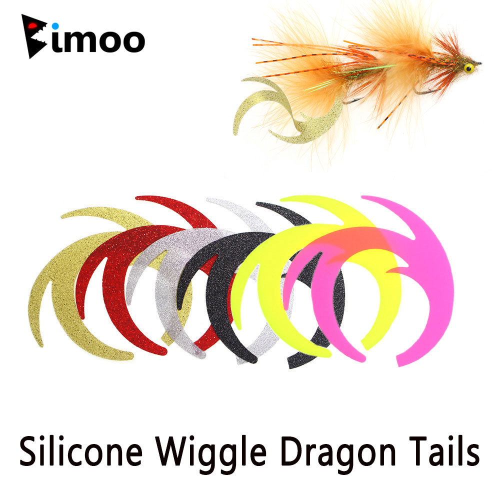 Fishing Lure Swimbait - 12 pièces de queues de dragon