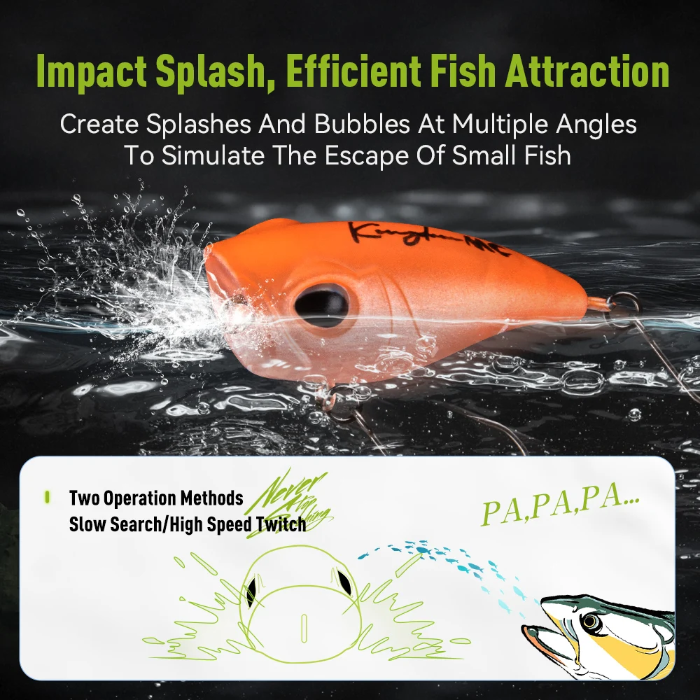 Kingdom Micro Expert Topwater  - Fishing Lure Popper avis et prix