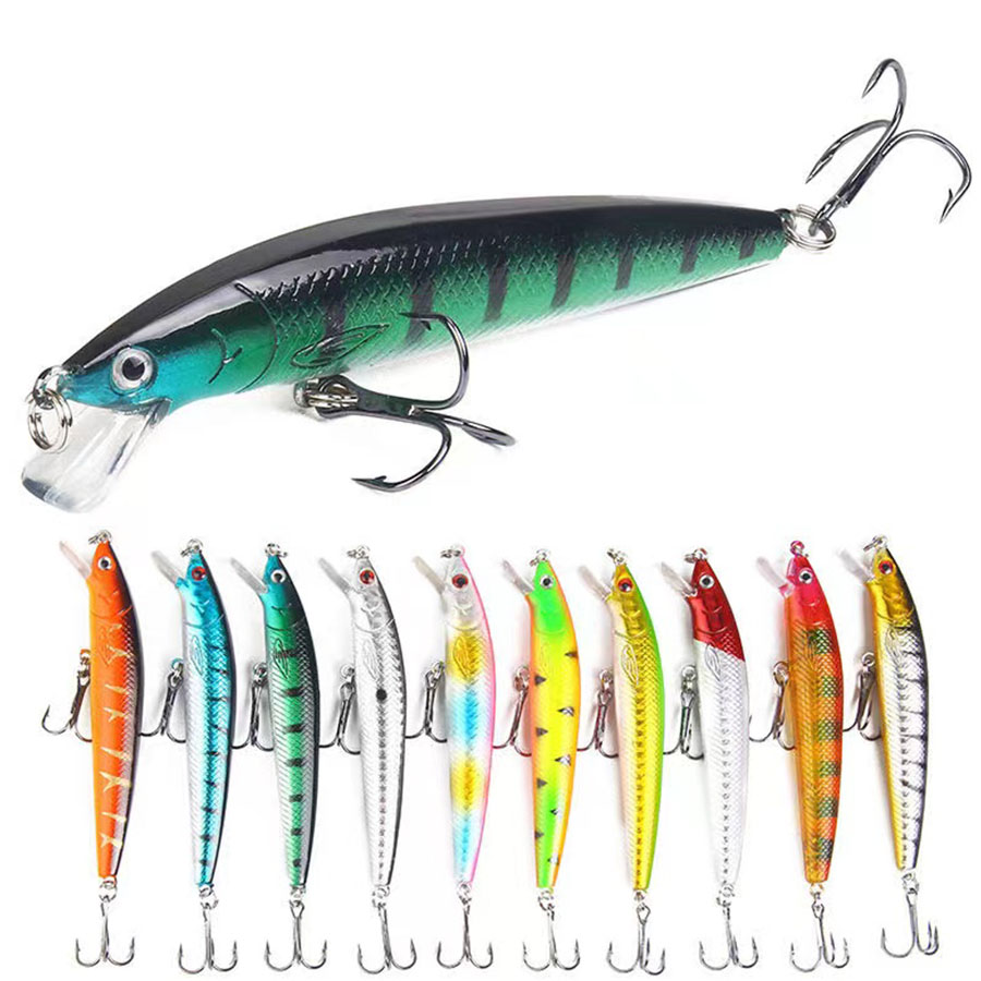 10 pièces Jerkbait méné Swimba - Fishing Lure Crankbait avis et prix