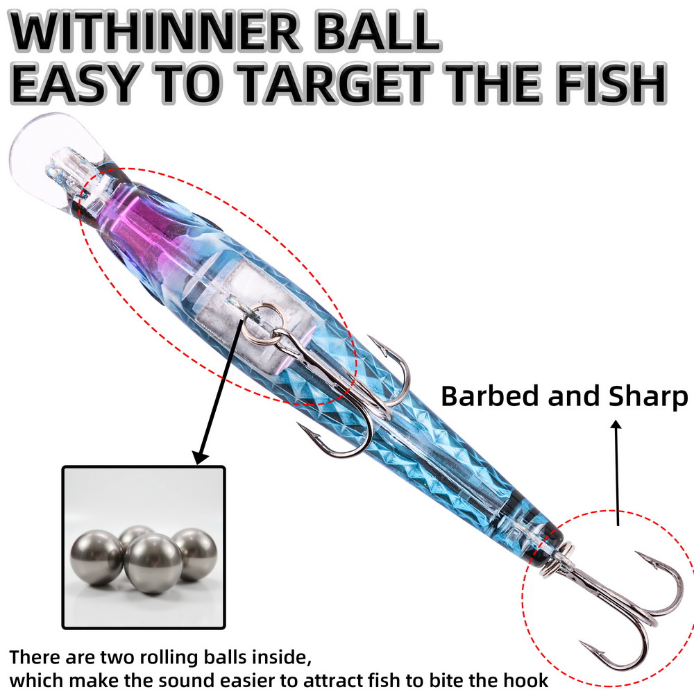 1 pièces leurre de pêche au La - Fishing Lure Crankbait avis et prix