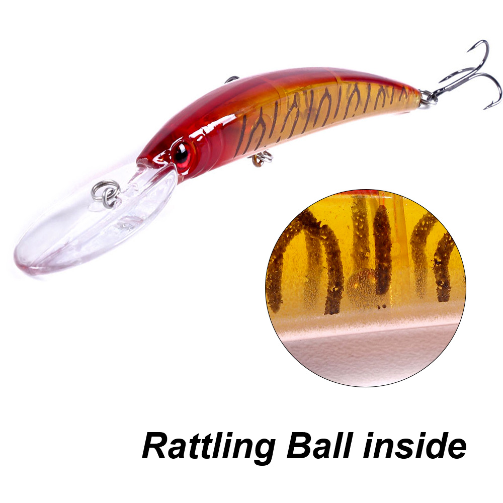 1 pièces 15 cm 15g plongée pro - Fishing Lure Crankbait avis et prix
