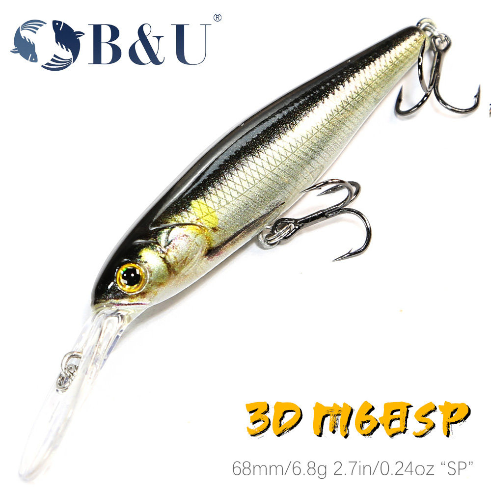 B & U-Leurre de pêche ÉlMinnow - Fishing Lure Jerkbait avis et prix
