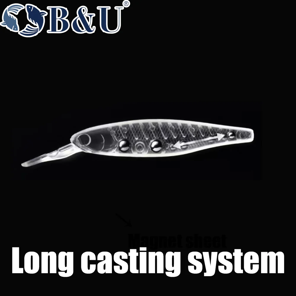 B & U-Leurre de pêche ÉlMinnow - Fishing Lure Jerkbait avis et prix