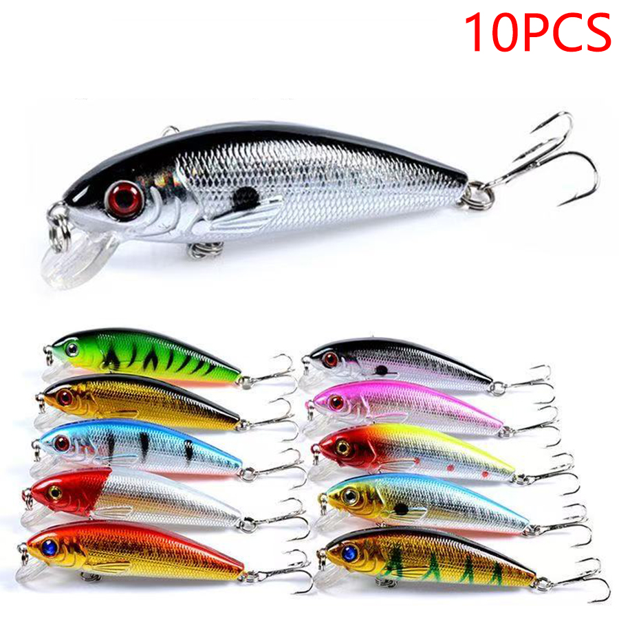 10 pièces Jerkbait méné manive - Fishing Lure Jerkbait avis et prix