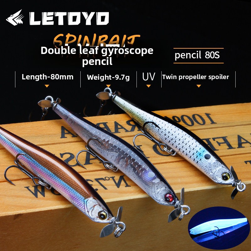 LETOYO 1PCS Leurre Crayon Coul - Fishing Lure Swimbait avis et prix