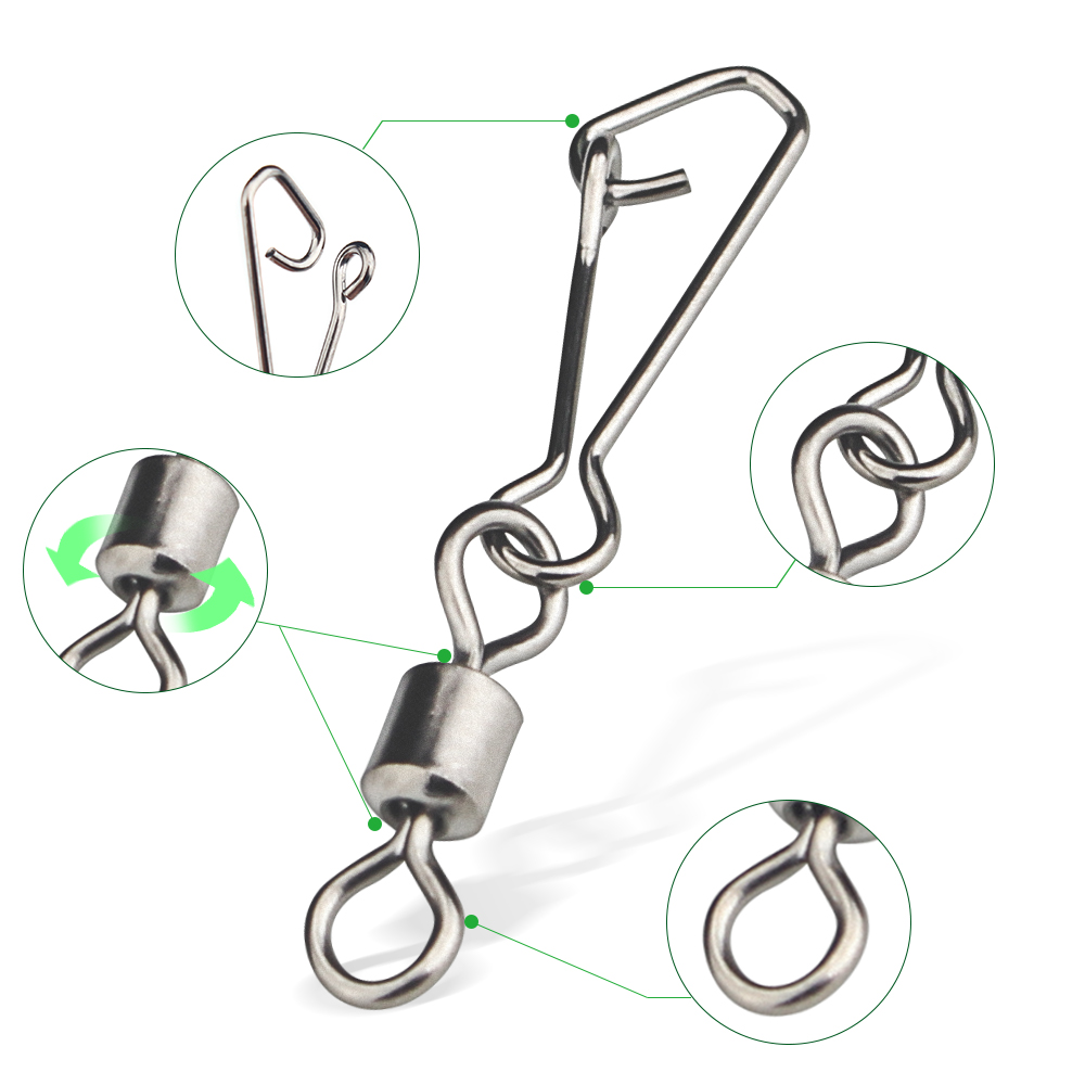 DNDYUJU 30PCS Connecteurs de l - Fishing Lure Accessories avis et prix