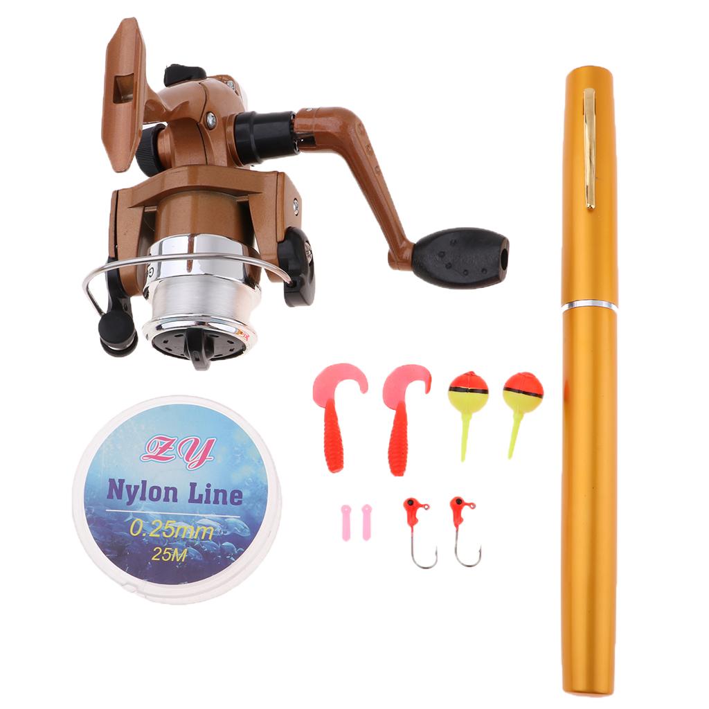 Mini canne à pêche de poche po - Fishing Lure Jig avis et prix