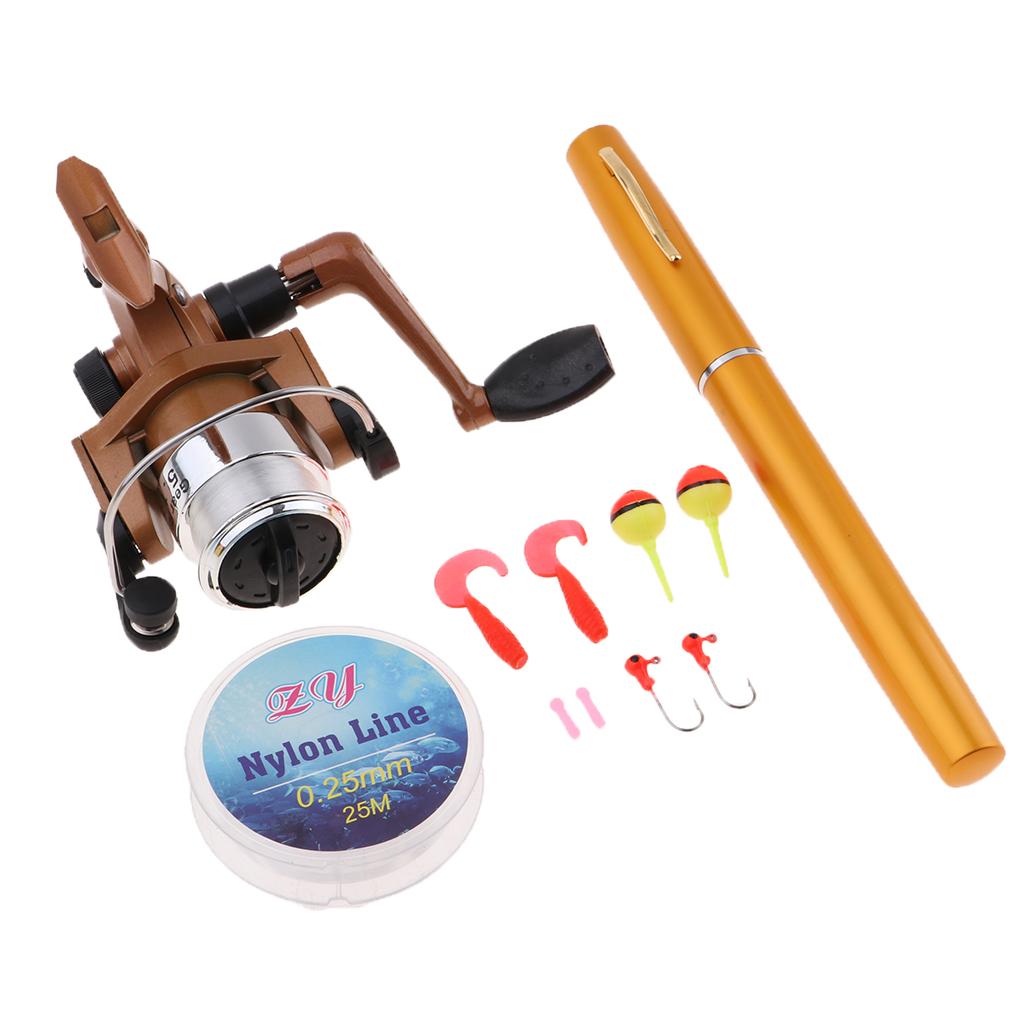 Mini canne à pêche de poche po - Fishing Lure Jig avis et prix