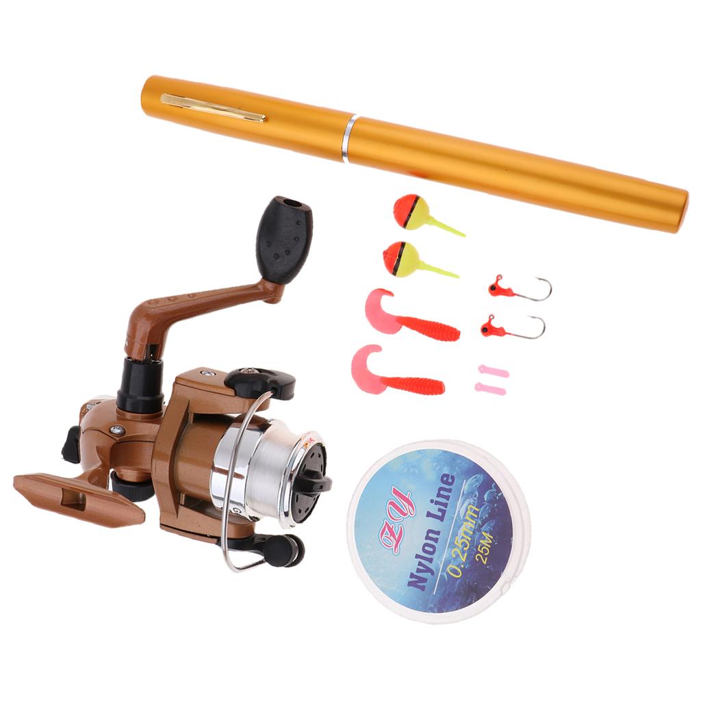 Mini canne à pêche de poche po - Fishing Lure Jig avis et prix