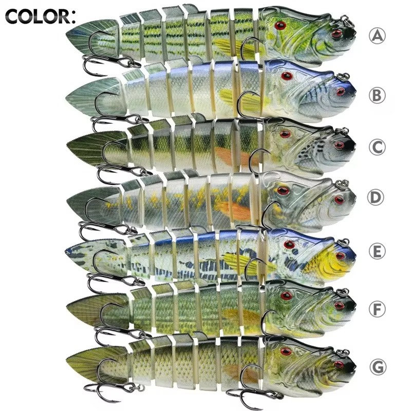 Leurre réaliste à 8 articulati - Fishing Lure Popper avis et prix