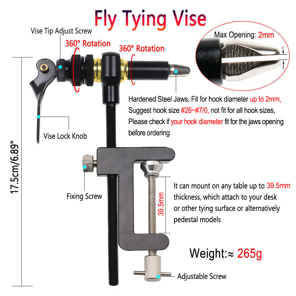 Bimoo 360 °   Pince de serrage - Fishing Lure Spinner avis et prix
