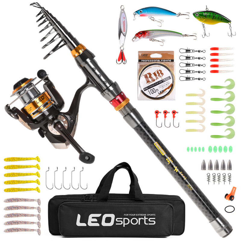 Moulinet Spinning Télescopique - Fishing Lure Jig avis et prix