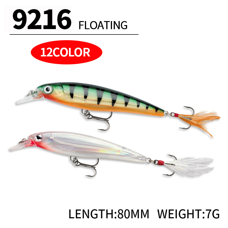 Leurres de pêche méné flottant - Fishing Lure Swimbait avis et prix