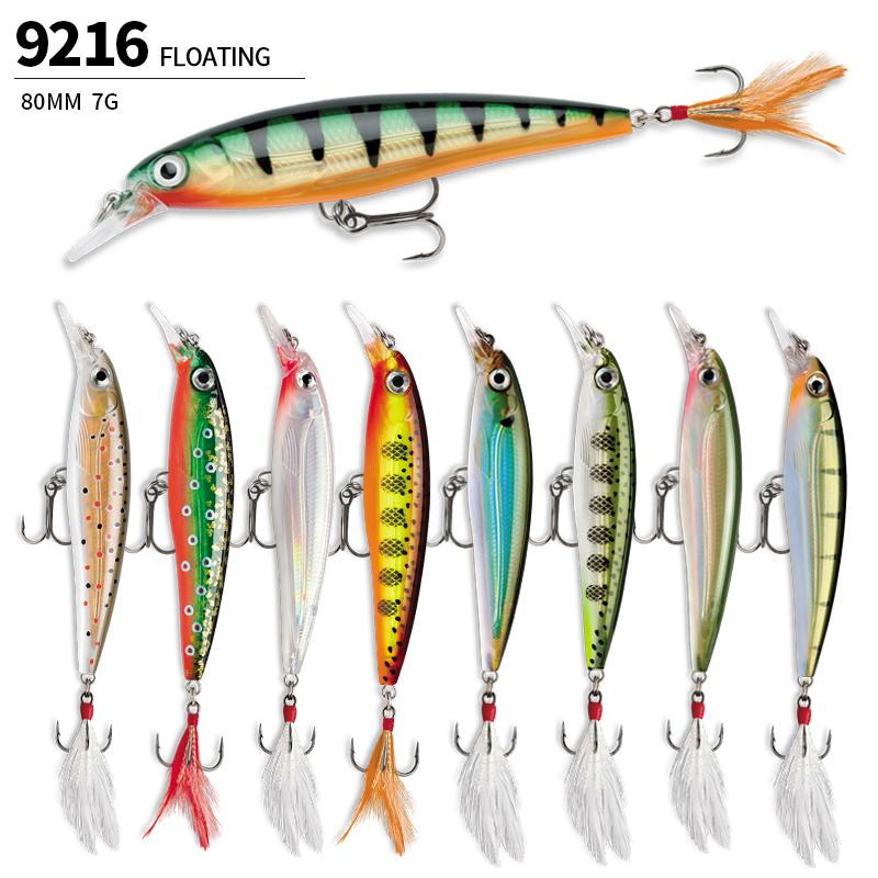 Leurres de pêche méné flottant - Fishing Lure Swimbait avis et prix