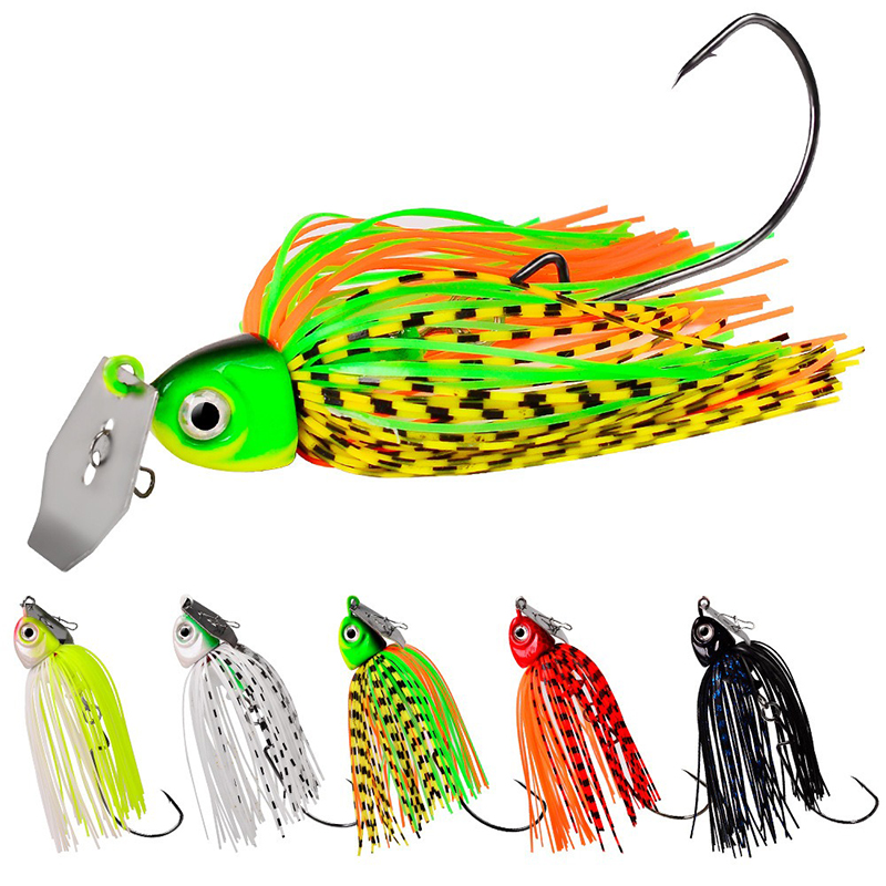 Leurre de pêche anti-herbe 12G - Fishing Lure Buzzbait avis et prix
