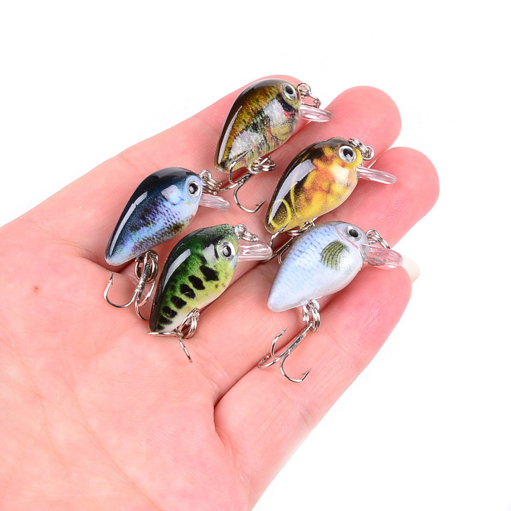 Mini leurres de pêche flottant - Fishing Lure Crankbait avis et prix
